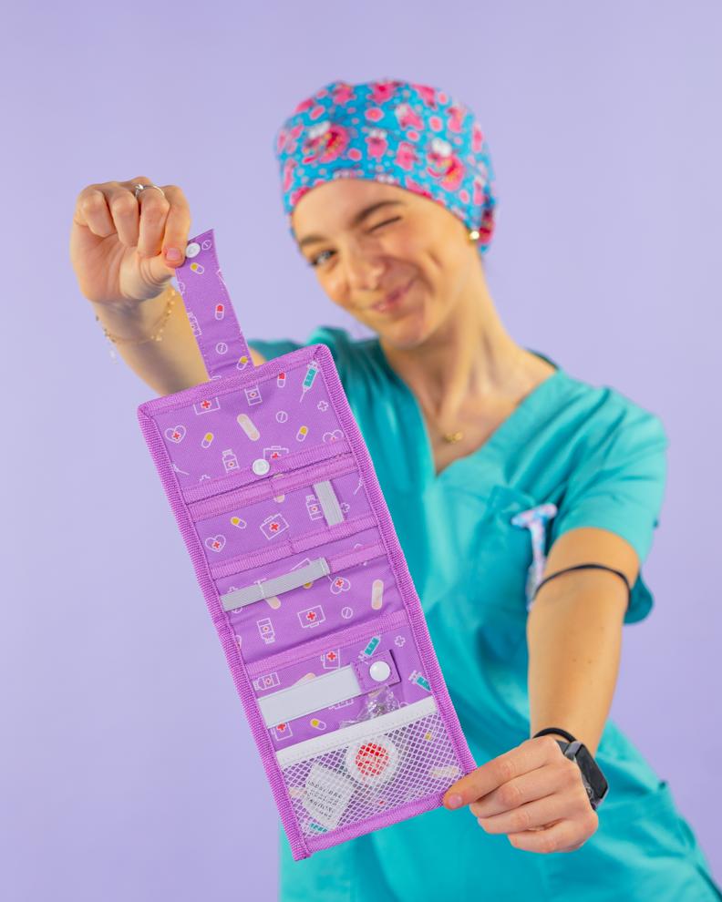 organizzatore della tasca del grembiule dell'infermiera medica con la  cinghia portatile dello strumento rapido pick