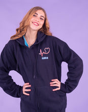 Carica l'immagine nel visualizzatore di Gallery, Felpa L ILARIA ( Felpata blu notte )