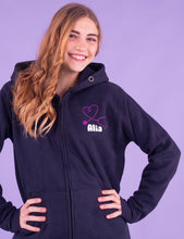 Carica l'immagine nel visualizzatore di Gallery, Felpa S ALIA ( Felpata blu notte )