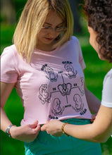 Carica l'immagine nel visualizzatore di Gallery, T-shirt Posizioni fetali