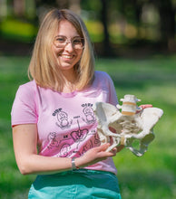 Carica l'immagine nel visualizzatore di Gallery, T-shirt Posizioni fetali