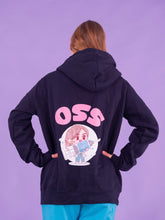 Carica l'immagine nel visualizzatore di Gallery, Felpa L ALESSIA ( Felpata blu notte )