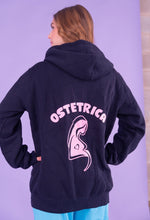 Carica l'immagine nel visualizzatore di Gallery, Felpa M MARIAGIOVANNA ( Felpata blu notte )