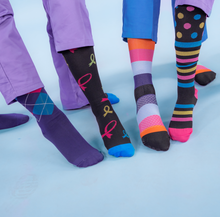 Carica l'immagine nel visualizzatore di Gallery, Calze compressive MULTICOLOR (L-XL)