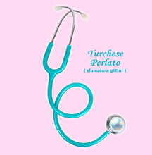 Carica l'immagine nel visualizzatore di Gallery, Fonendoscopio Duofo TURCHESE Perlato