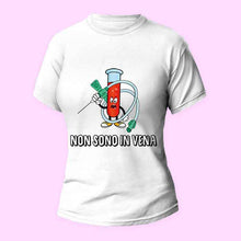 Carica l'immagine nel visualizzatore di Gallery, T-shirt Non sono in vena