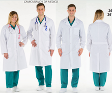 Carica l'immagine nel visualizzatore di Gallery, Camice medico Personalizzato con stampa