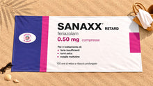 Carica l'immagine nel visualizzatore di Gallery, Telo mare Xanax
