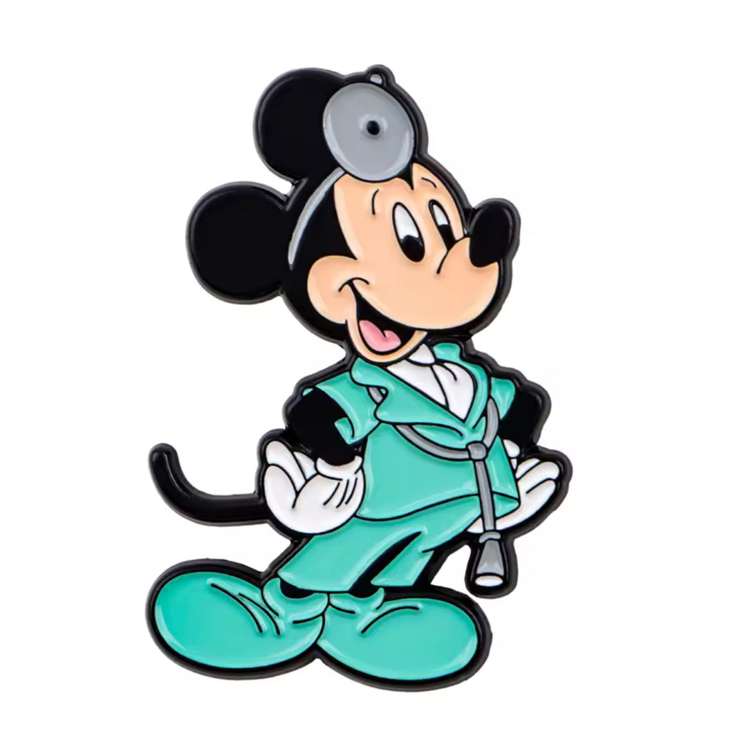 Spilla topolino medico