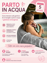 Carica l'immagine nel visualizzatore di Gallery, Corso Travaglio &amp; Parto in Acqua
