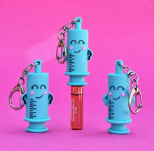 Carica l&#39;immagine nel visualizzatore di Gallery, Rompi fialetta SILICONE turchese ( portachiavi )
