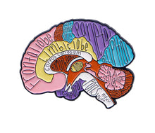 Carica l'immagine nel visualizzatore di Gallery, Spilla cervello anatomico
