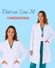 Carica l&#39;immagine nel visualizzatore di Gallery, Camice medico Ricamato
