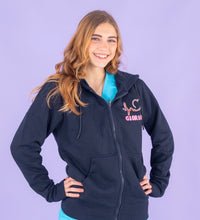 Carica l'immagine nel visualizzatore di Gallery, Felpa S  GLORIA ( felpata blu notte )
