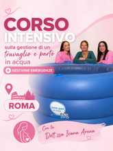 Carica l'immagine nel visualizzatore di Gallery, Corso Travaglio &amp; Parto in Acqua
