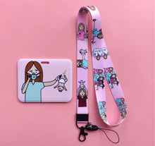 Carica l&#39;immagine nel visualizzatore di Gallery, Portabadge + Porta cartellino Ostetrica al Nido
