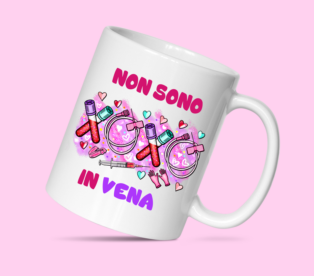 Tazza Non sono in vena-PROVETTE