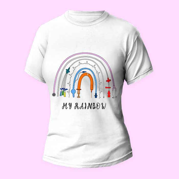 T-shirt Medic Rainbow