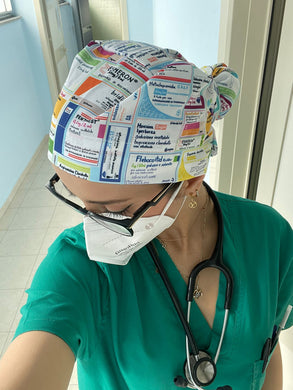 Portabadge infermiera bianco – Cuffiette in Corsia
