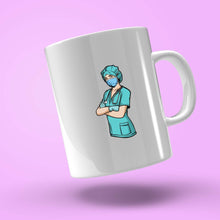 Carica l'immagine nel visualizzatore di Gallery, Tazza nurse azzurra

