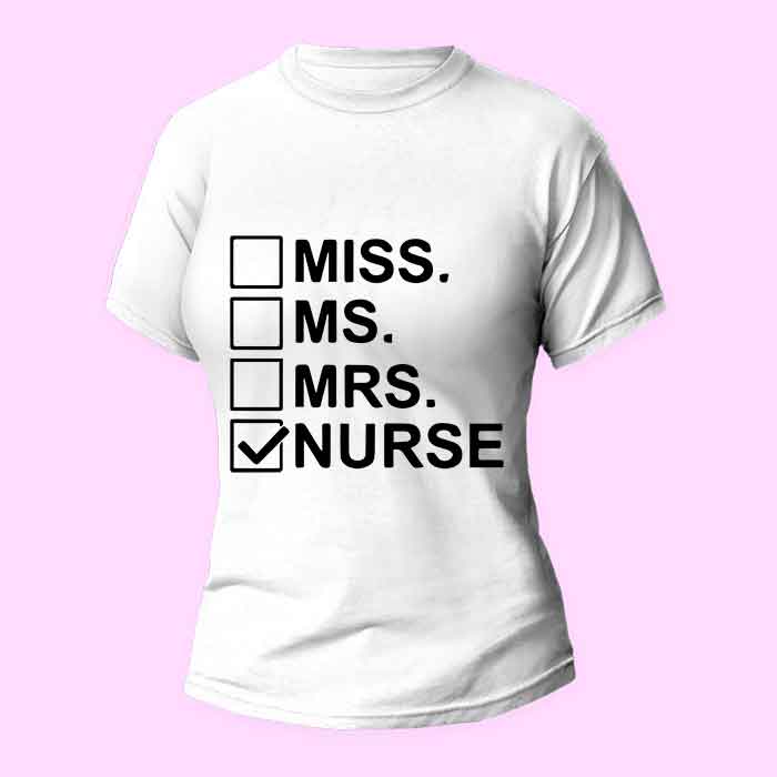 T-shirt Nurse